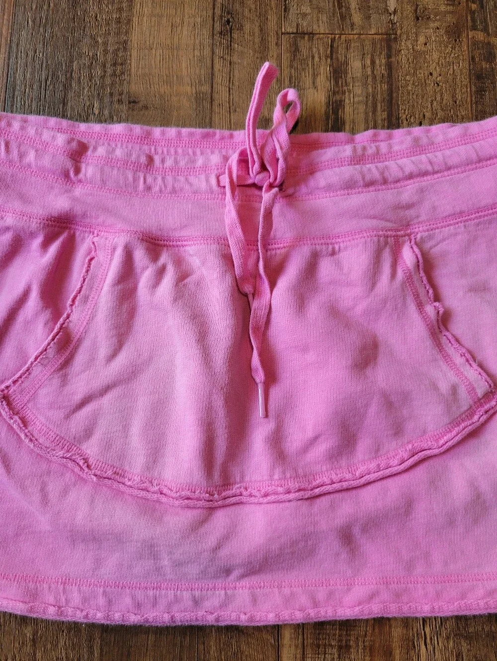 Y2K Victoria's Secret PINK Cotton Rainbow Love Pink Rainbow Dog Mini Skirt